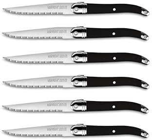 Coffret de 6 couteaux - Laguiole Héritage - Made In France (Noir)
