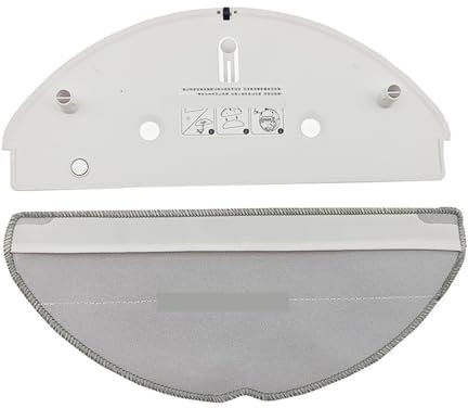 NVVSHND Support de serpillière avec Accessoires, Compatible avec Les aspirateurs Robots Xiaomi E10, E12 et B112. Support de serpillière, tampons et pièces de Rechange.