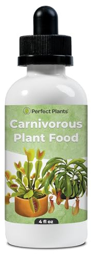 Perfect Plants Carnivorous Plant Food Drops, 4 oz, Venus Fly Trap Feed