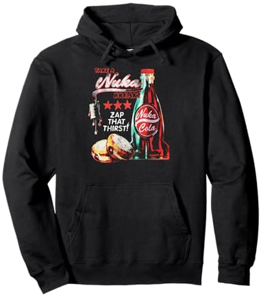 Fallout Video Game Take a Nuka Cola Break Zap That Thirst Sweat à Capuche