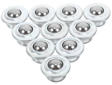 Alipis 10stücke Kugellager Für Möbelübertragungen Aus Robustem Kohlenstoffstahl Verschleißfest Und Langlebig Hohe Tragfähigkeit Und Stoßfestigkeit Präzise Bearbeitung Für Genauigkeit Und