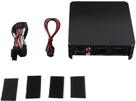 Amplificatore Auto DSP Class AB, 320W, Alluminio - Migliora Qualità Audio, Compatibile Stereo Android, Corpo Resistente (6 canali)