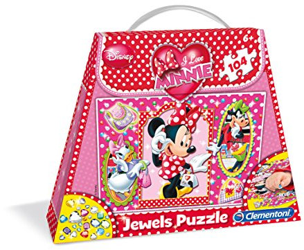 Clementoni 20402.1 - Minnie Shopping Bag Puzzle, 104 teile