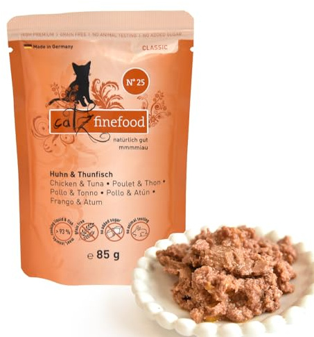Catz finefood No. 25 Huhn&Thunfisch 85g-Pouchbeutel