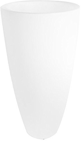 Curved Illuminated Planter with Remote Controller, LED Multi-Colour (Height: 80 cm)