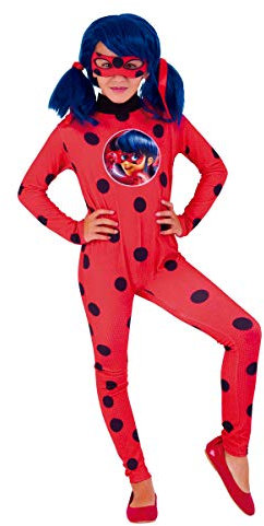 Ladybug Miraculous Classic-Kostüm für Kinder, Einheitsgröße (Rubie'S Spain 640858-TE)