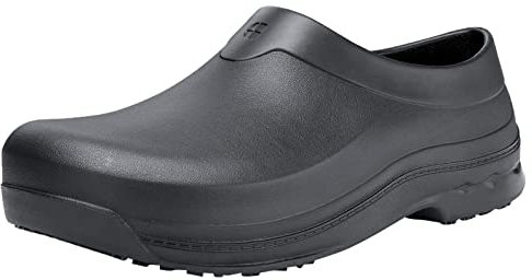 Zuecos de cocina Negros 69578-42/8 RADIUM de Shoes for Crews, unisex, ligeros, número 42, Negro
