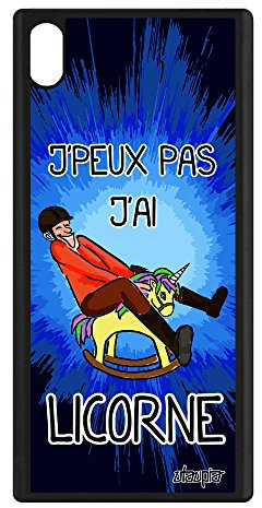 utaupia Coque Silicone Sony Xperia XA1 Ultra j'peux Pas J'Ai Licorne Drole Smartphone en