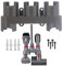 SPARES2GO Wall Mount Accessory Tool Storage Rack Holder Compatible with Dyson V7 V8 V10 V11 Vacuum Cleaner