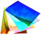 4 x Din A4 Bogen Set Bastelfolie Flipflop Chrom Hologramm Chamäleon Effektfolie Künstlerfolie Plotterfolie Basteln DIY (Bunt, 4er Mix)