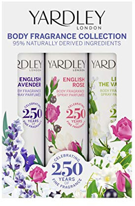 Yardley London Traditional Body Spray Set