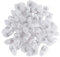 Ymiko 50 Stück/Set LED Mini Light wasserdichte LED-Ballonlichter für Papierlaterne, Blumenhochzeit Halloween Weihnachtsfeier Dekoration und Festivaldekorationen - Langlebig, Wasserdicht(Blau)