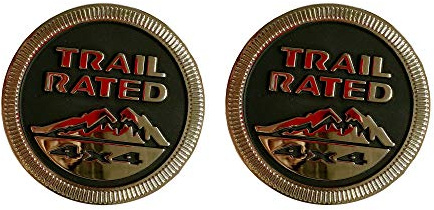 SXMA Snow Mountain Trail bewertet 4X4 Metall Typenschild Emblem Abzeichen Aufkleber Snow Mountain Logo Autoaufkleber für JEE p (Schwarz)