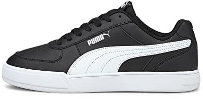 PUMA Unisex Caven Sneaker, Black White White, 38 EU