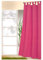 heimtexland ® Dekoschal mit Schlaufen und Kräuselband Uni Blickdicht Aber lichtdurchlässig - Vorhang einfarbig - Schlaufenschal Bandschal Ökotex Gardine Fuchsia HxB 245x140 Typ117