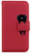 Skyhewen for iPhone 11 Case, iPhone 11 Phone Case, Animal Pattern Flip Wallet PU Leather Cute Case With Kickstand Magnetic Clasp 3 Card Holder for iPhone 11, Red & Cat