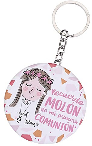 Lote de 30 Llaveros Chapa Abridor Recuerdo MOLÓN Niña. Chapas abridores para comuniones Recuerdos, Detalles Mujeres, Hombres Unisex