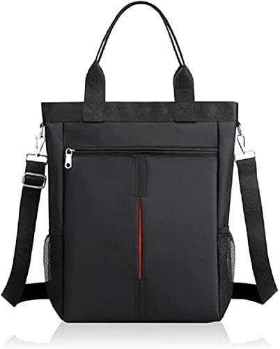 zhongningyifeng Herren Tragetasche Laptop A4 Umhängetasche Nylon Handtasche Crossbody Geldbörse Wasserdicht für Geschäftsreisen Arbeit Outdoor