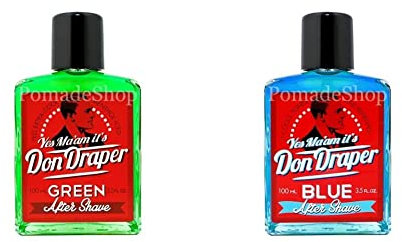 Don Draper Green Aftershave, 100ml & After Shave BLUE