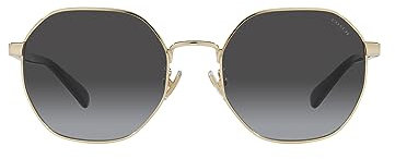 COACH HC7147, Glänzendes helles Gold/Grau Farbverlauf, EinheitsgröÃŸe