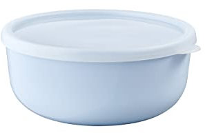 Mepal – Aufbewahrungsbox Kuchen Lumina – Frischhaltedosen mit Deckel für Kühlschrank, Gefrierschrank, Dampfgarer & Mikrowelle – Mikrowellenschüsseln mit Deckel – 1500 ml – Nordic blue