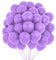 Globos de color lila, decoración de cumpleaños, 60 unidades, colores pastel, guirnalda de boda, decoración de mesa, globo de Navidad