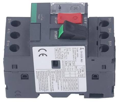 Interruttore Automatico Termico Magnetico del Motore Protezione da Sovraccarico e Cortocircuito Pulsante di Avviamento Interruttore Automatico Miniaturizzato Protezione Magnetica