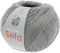 Frida's Wollhaus Lana Grossa 100 g Meilenweit 100 Seta Sockenwolle Merino Seide Garn 31 Farben (14 | Grau)