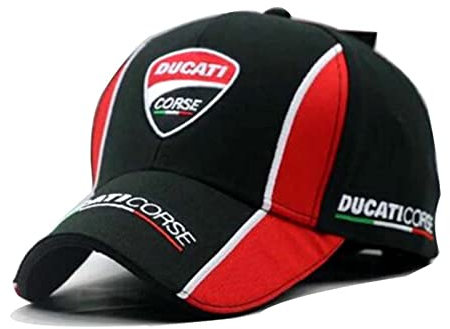 Herren Snapback Caps für DU.CA.Ti, Retro Cap Vintage Basecap, Baumwolle Sonnenhut für Männer Frauen Verstellbare Größe-Black||1 Piece