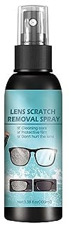 Linsenkratzer-Entferner – Brillenkratzer-Spray, Glas-Restaurierung und Lösung für verblasste und zerkratzte 100 ml Sprühreinigung für Brillen und Linsenreiniger, Brillenlinsen (Himmelblau,
