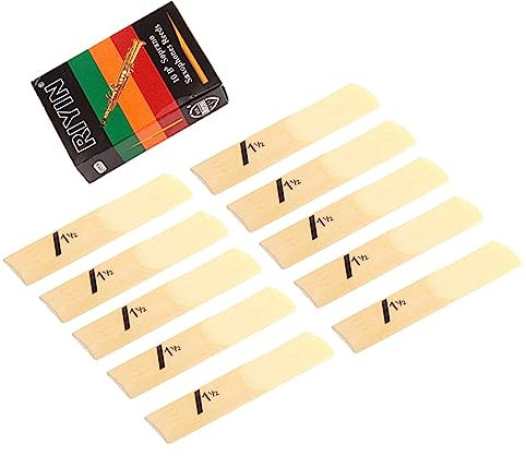 10 Stück Sopran Saxophon Blätter Stärke 1 5 2 0 2 3 5 Saxophon Blätter Holzblasinstrument Teile Zubehör Saxophon Blätter Saxophon Blätter Sopran Saxophon Blätter