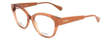 Max&Co. Brille mit Sehstärke für Damen optional mit Sonnenbrillentönung oder Blaulichtfilter, Rund, gefertigt aus Kunststoff (inklusive Brillenetui) | Gefertigt aus Kunststoff, optional mit Sonnenbrillentönung oder Blaulichtfilter, inklusive Brillenetui