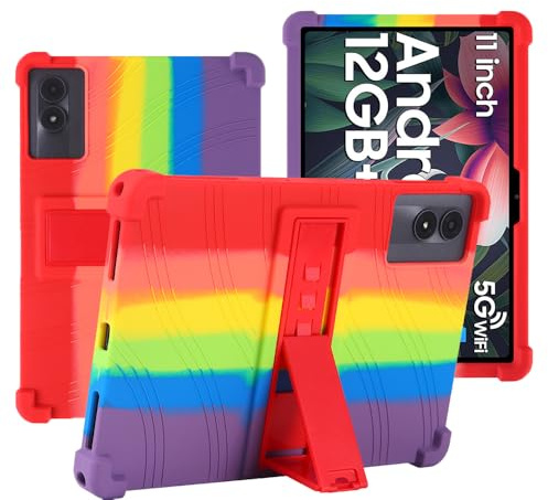 YHFZR Case for REDMAGIC Nova Gaming Tablet 10.9 Inch, Soft Kid Friendly Light Weight Build in Kickstand Protective Case for REDMAGIC Nova Gaming Tablet 10.9 Inch, Colorful