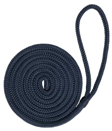 Mesle Fenderleine mit Auge, Seil für Fender Boot, Festmacherleine, Seil am Bootsfender befestigen an Boot, Schiff, Yacht