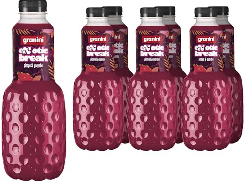 Granini Exotic Break - Bebida de Pitaya y Guayaba con Zumo de Remolacha - Pack 6 x 1L