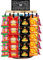 Rack mit Spitzen-Halterung, Snack-Rotation, für Schreibtisch, 360 Grad, aus Holz, drehbar, aus Holz, für Geschäfte, Theken, etc