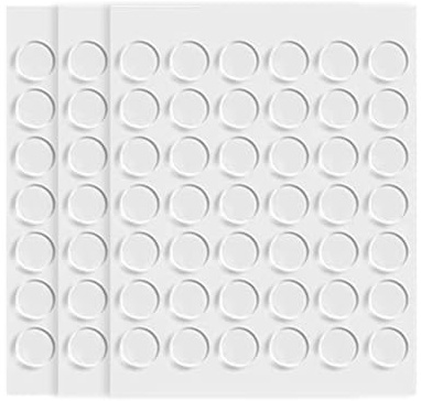 Invisible Strongly Grip Sticky Patches Car Interior Decors Sticker Removable Without Residues for Figures Travel Essential Clear Car Decoration Adhesive