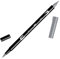 Tombow ABT N65 Dual Brush Pen - Cool Grey 5