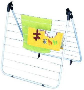 Wäscheständer, Metall, Trockner, Badewannentrockner, Platzsparend, Rutschfest, Bekleidung