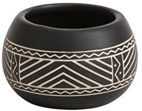 Yankee Candle Portacandele in ceramica africana incisa