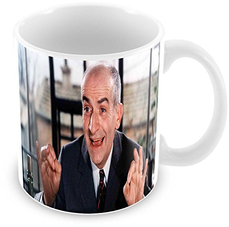 Fabulous Mug Louis de Funès wie am Schnürchen