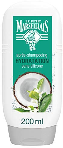 Le Petit Marseillais Après Shampooing Hydratation Eau de Coco Fleur d'Oranger Tube 200 ml