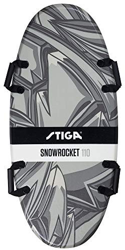 STIGA Unisex-Youth Snowrocket Foamboard, Schwarz, 110 cm