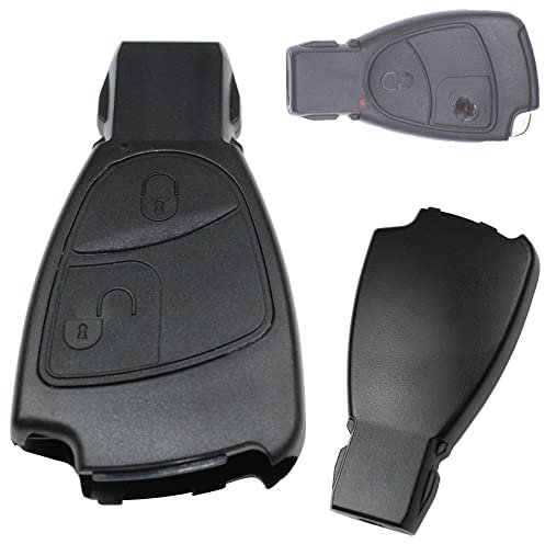 Repair Reparatur Satz Auto Schlüssel Set Austausch Gehäuse mit 2 Tasten kompatibel für Mercedes W209 W169 W245 W203 R171