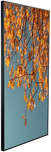Ecowelle Infrarotheizung mit Bild | 750 Watt | 60x120 cm | Infrarot Heizung| | Made in Germany| a 86 Goldene Blätter