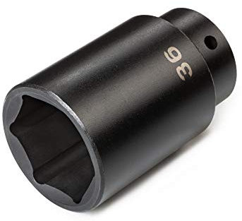 TEKTON Douille à choc 6 pans 1/2 x 36 mm de profondeur | SID23136