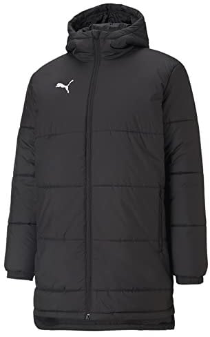 PUMA Unisex Bench Jacke, Puma schwarz - Puma weiß, M EU