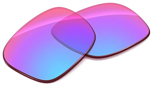 Tintart Verres de rechange performants compatibles avec Oakley Sliver - HD Trail Ruby, Hd Trail Ruby, Taille unique