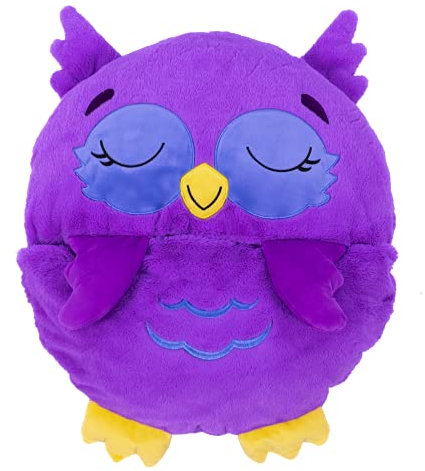 Happy Nappers SCHLAFER Chestnut VIOLETT Eule