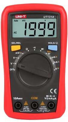 Uni-T Multimeter UT131A / MIE0379 / LCD Bildschirm/Diodentest